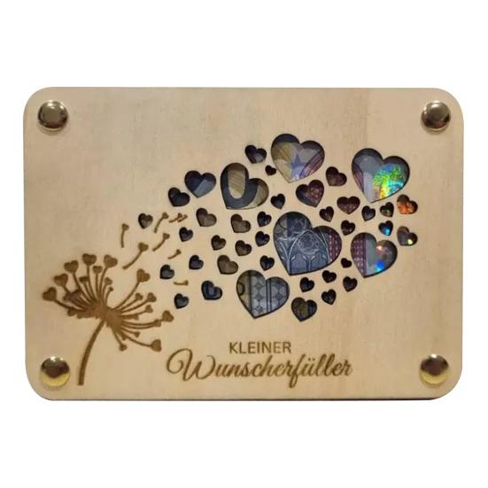 Держатель для денег на день рождения, деревянный держатель для денег, держатель для денег в виде конверта, упаковочный держатель для наличных или подарочной карты