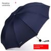 Paradise Umbrella Genuine Goods Foldable Rain Or Shine Dual-Use Umbrella Business Umbrella Reinforced Water Repellent Advertising Umbrella Male and