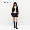 MO&Co. V-Neck Faux Two-Piece Knit Cardigan
