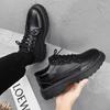 Men Casual Leather Shoes Slip On Formal Business Oxfords Leather Shoes for Man Wedding Dress Shoes Lace Up Comfortable Shoes