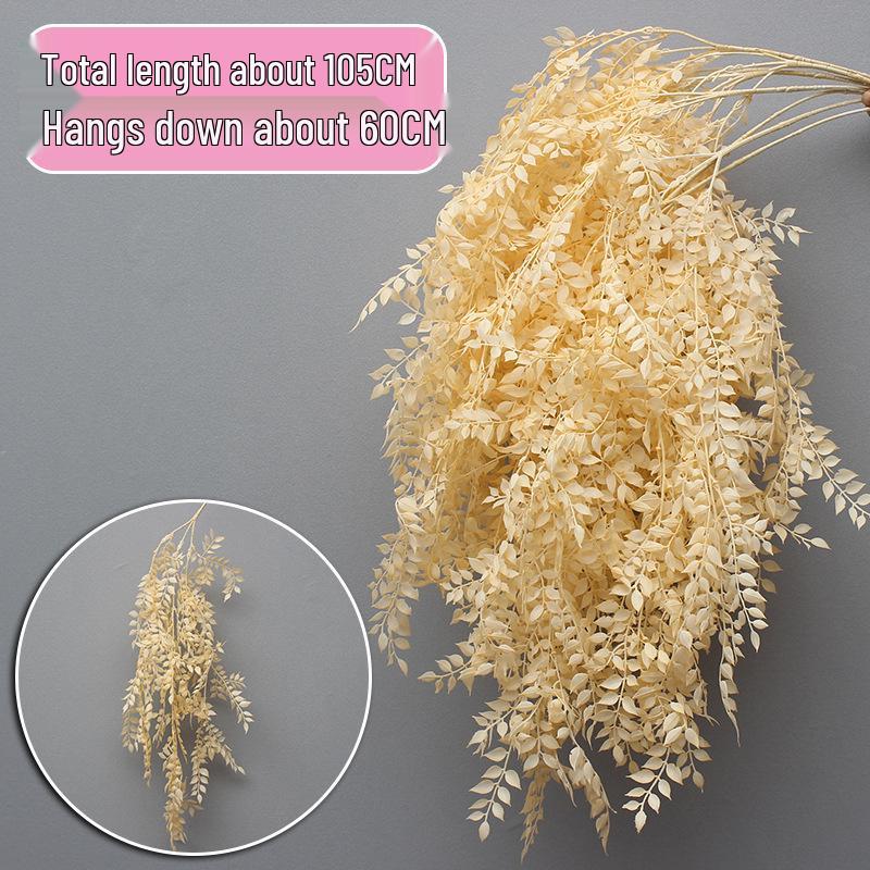 Свадебный декор из шелковых цветов шампанского - Искусственные элементы цветочного оформления потолка и прохода