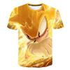 2025 MINISO The Summer New Style Sonic T-shirt Kids Clothing Boys Cartoon Game Sonic Boys Clothes Children T-shirt Clothes for Girls