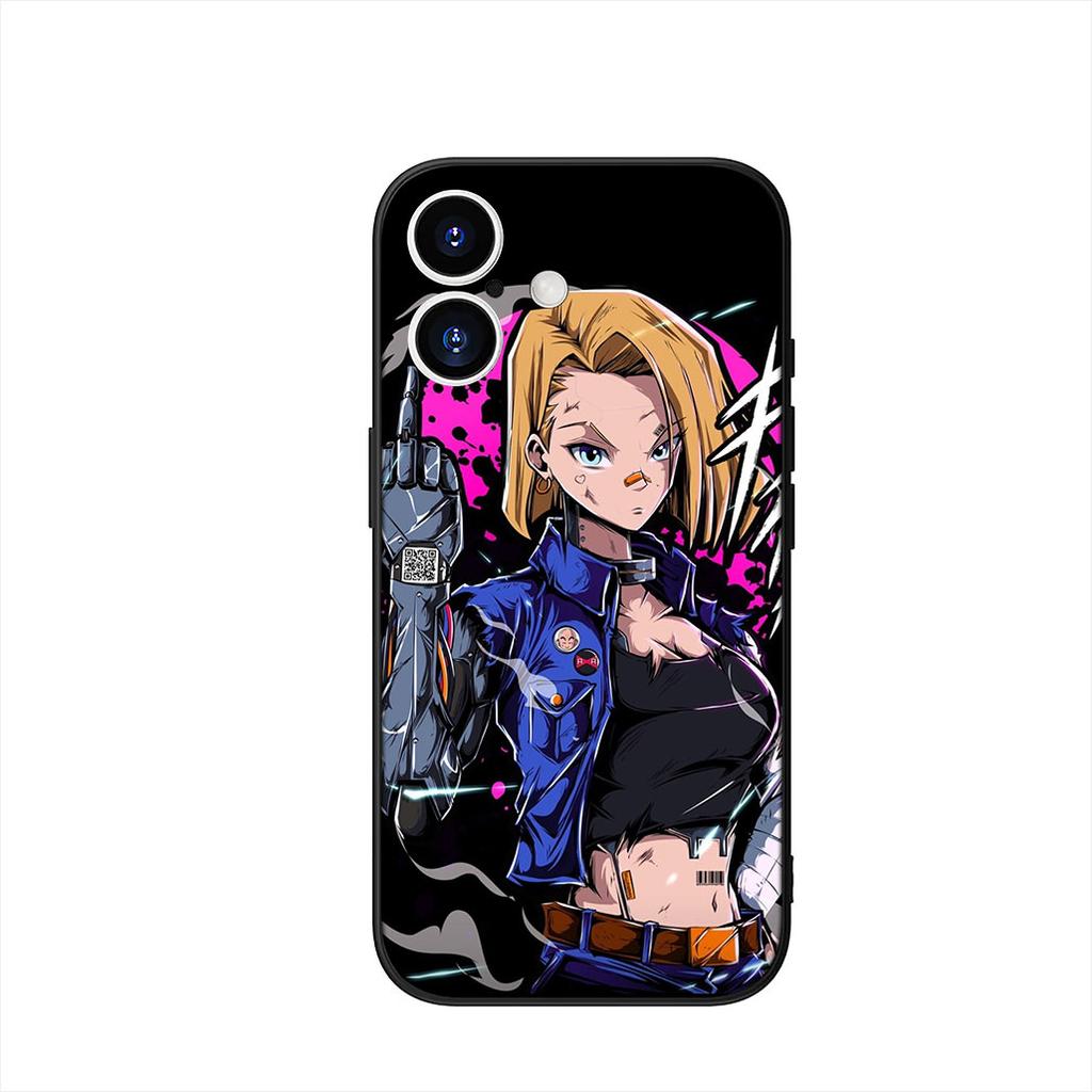 Android 18 Dragon Gokus Balls Z Cover Phone Case for Xiaomi Redmi Note 14 12 13 ProPlus A3 Pro Plus 12C 13C 14C 5G