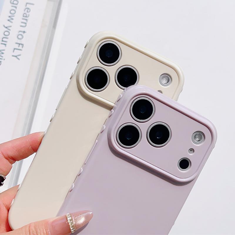 Matte Silicone Cute Heart Side Case For For Iphone 17 Air 16 15 14 13 12 11 Pro Max Plus Shockproof Full Lens Cover hoesje coque
