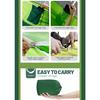 Canvas Double Hammock With Mosquito Net Hanging Bed Hanging Chair for Camping Outdoor Swing Travel Beach Backyard Hiking Multifunctional  Portable