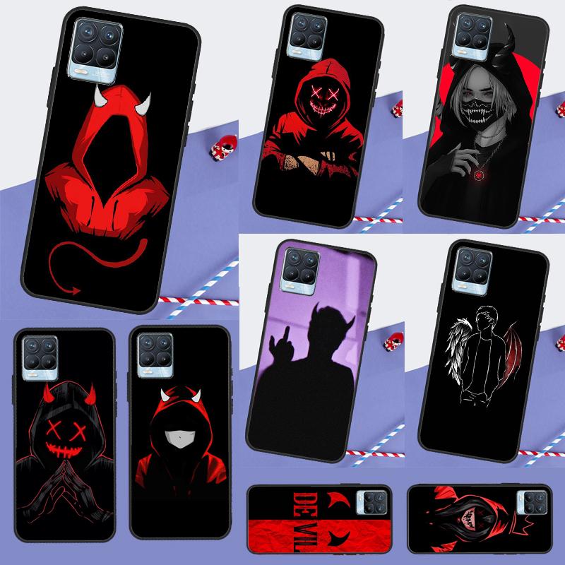 Чехол для Realme 14 10 11 12 13 Pro Plus GT 6 6T 5 GT7 Pro C67 C61 C55 C53 C51 C21Y C25S C75 с рисунком 'Дьявол Плохой Парень' из аниме