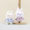 Plush Bunny Lovable Keychain Adorable Rabbit Bag Decoration Soft Pp Cotton Design
