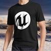 Новый товар Логотип Unreal Engine Премиум Активный Логотип Футболка Футболка Смешная Размер от S до 5XL