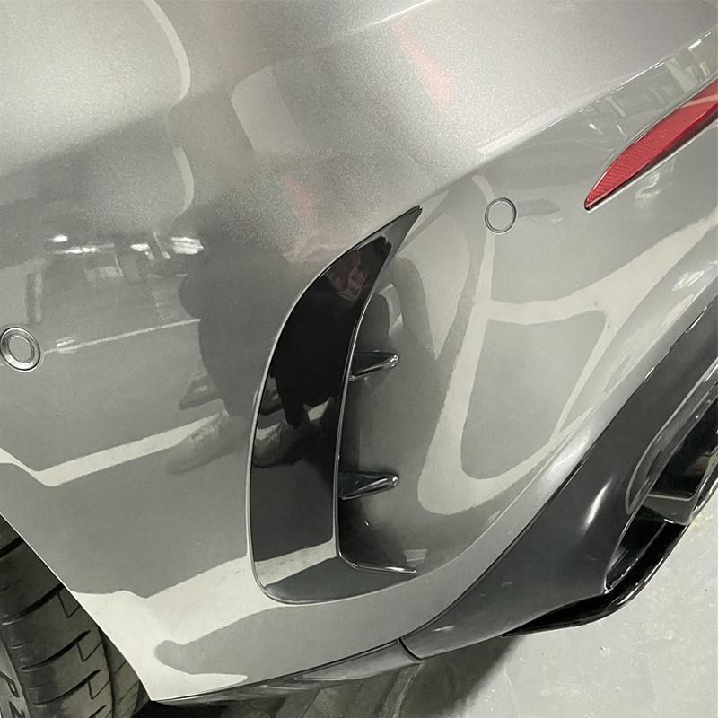 Подходит для аксессуаров Mercedes-Benz CLA W177 Hatchback A45 A35 A180 A200 A220 AMG 2019+ Задний бампер Спойлер Боковой воздухозаборник Canard C