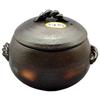 Banko Ware Rice Cooker, 5-cup Capacity, Daruma Shape, 09042