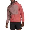 Adidas Colorblock Sports Fitness Hooded Jacket Men Outerwear Pink HZ9708