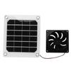 20W Solar Panel Exhaust Fan Kit with Protective Net 6 Inch Portable Solar Powered Fan for Pet