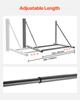 VEVOR Wall Mounted Folding Tire Rack, 32" - 48" Adjustable Tire Rack
