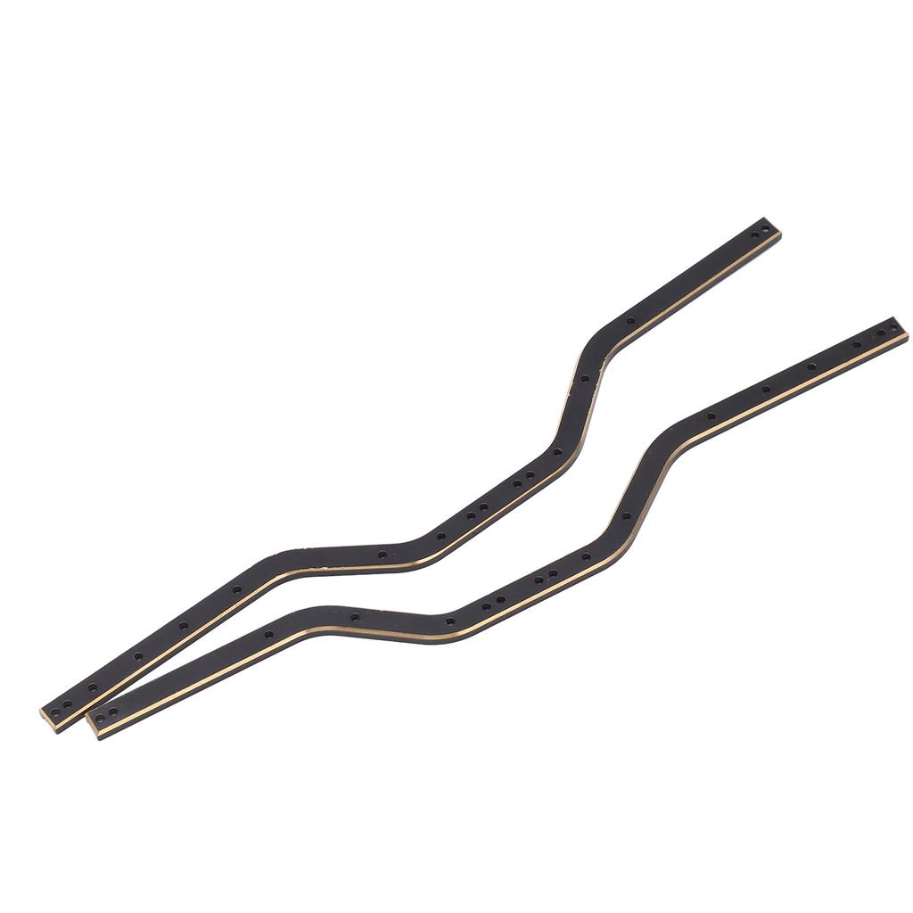 RC Car Chassis Frame Rails Brass Stable Easy To Install RC Accessories for Axial SCX24 C10 Axl00006