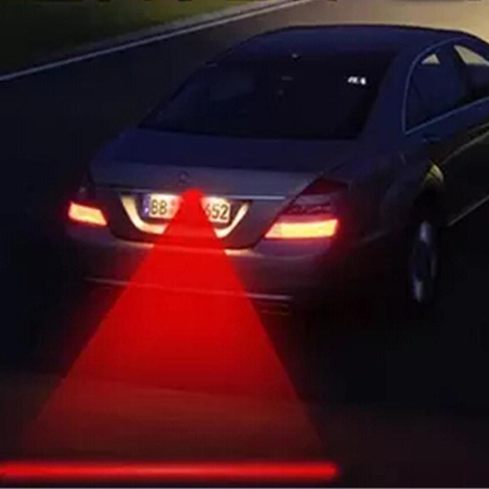 LED Auto Warning Anti-Fog Taillight Anti-collision Warning Lamp Laser Lamp Fog Light Car Lights