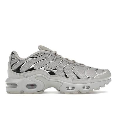 Кроссовки Air Max Plus GS Light Iron Ore Chrome для детей серые, спортивные, красные, дымчато-серые FZ0977-001