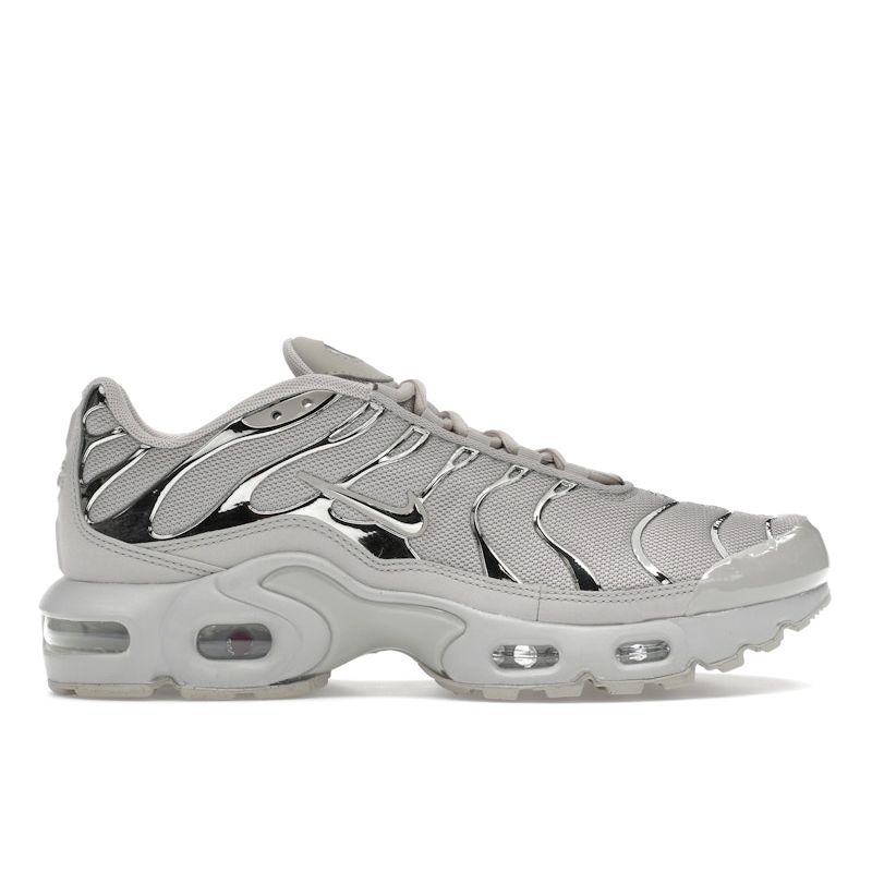 Nike Air Max Plus GS Light Iron Ore Chrome Kids Sneakers Grey Gym-Red Smoke-Grey FZ0977-001