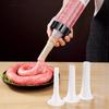 1 набор Набор для набивки колбас Мясорубка-наполнитель Ручной инструмент для инъекций мяса в колбасы Приготовление колбас Кухонный инструмент для готовки