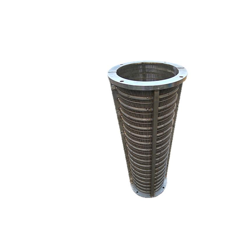 Wedge-Shaped Stainless Steel Sand Control Filter for Dry/Wet Separation