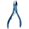 Cuticle Nippers Nail Clippers Cosmetic Scissors Manicure Spa Salon Blue