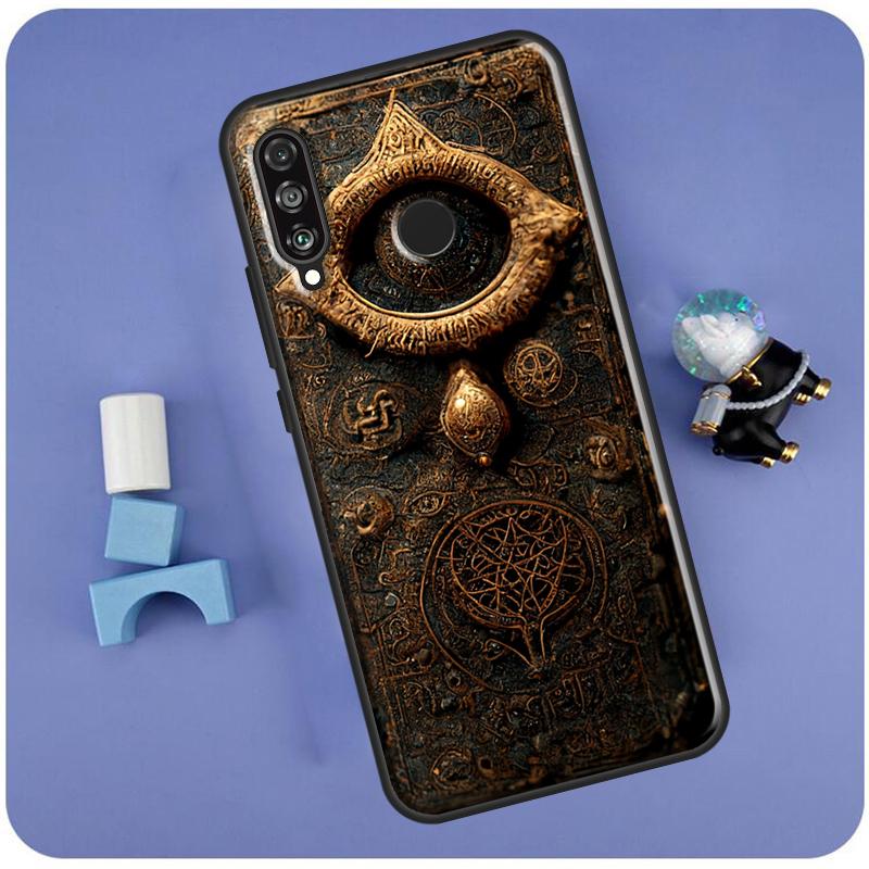Книга Мертвых Чехол для Huawei Nova Y70 Y91 Y90 Y60 Y61 Y72 Y73 3i 7i 8i 11i 12i 9 10 SE P20 P30 P40 Lite