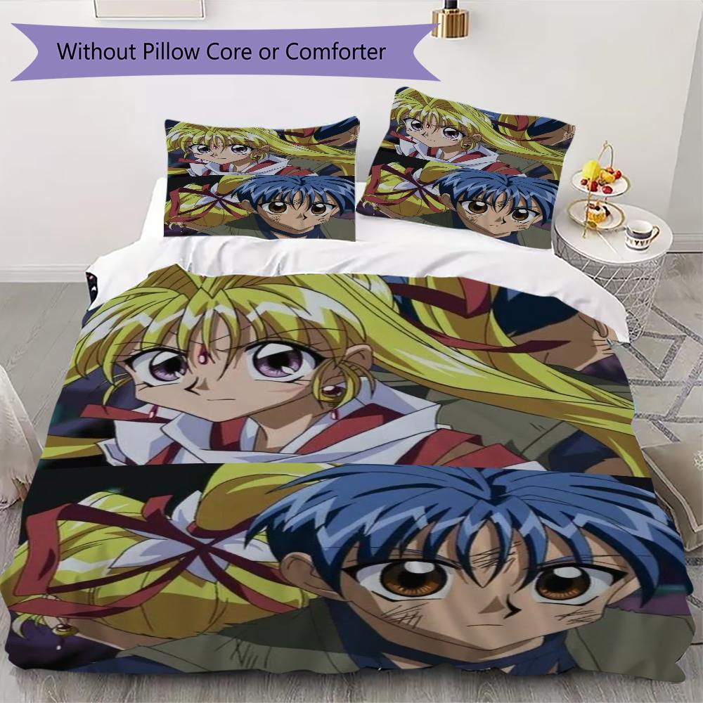 Phantom Thief Jeanne Pattern Bedding,Quilt Set Quilt Cover Pillowcase Home Birthday Gift(1 * duvet cover + 2 * pillowcase, without core)_lx