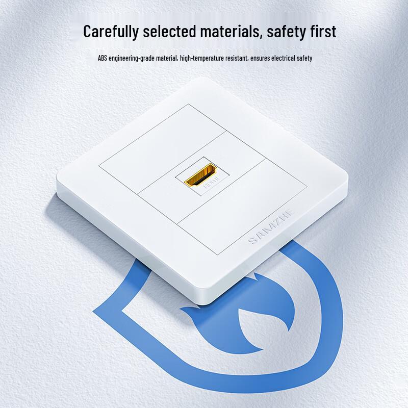 SAMZHE Однопортовый настенный модуль HDMI типа 86