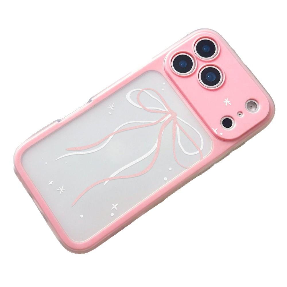 Красивый бант подходит для чехла для мобильного телефона iPhone17promax 2-в-1 Apple 16 нишевый 15 фабрика волос