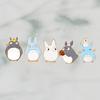 5pcs/set Japanese Anime Miyazaki Hayao Kawaii Cartoon Chinchillas Brooches Pins Girl Jeans Bag Decoration for Friend