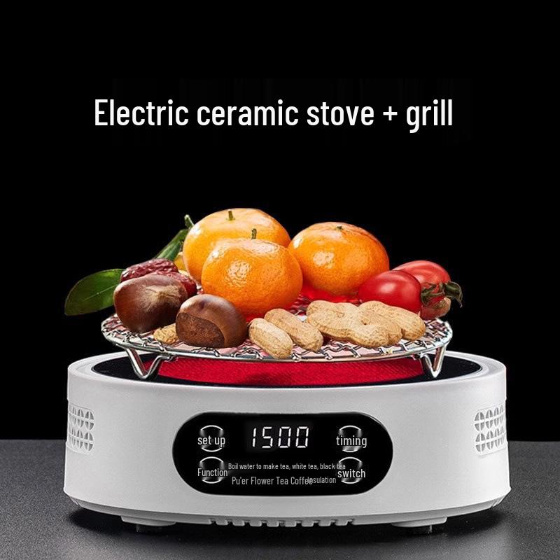 Mi Керамический 1500 Вт Мини Чайник и Индукционная Плита - Автоматический Подогрев, Компактный Дизайн для Дома