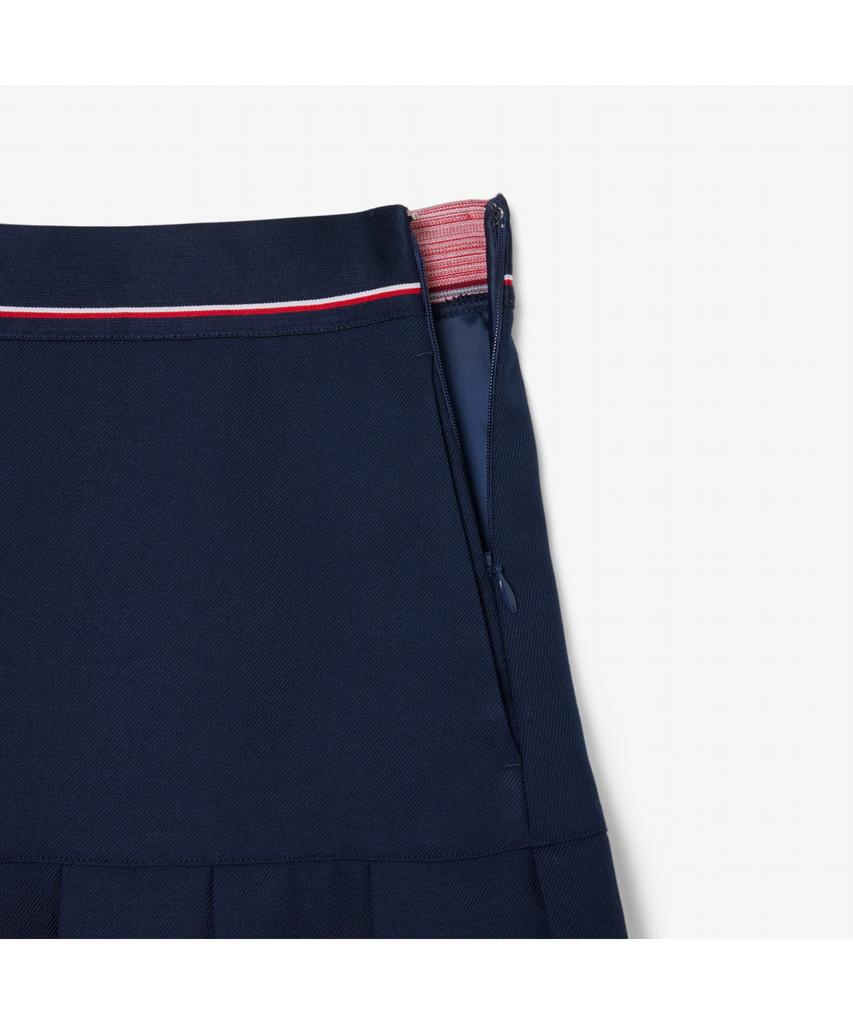 LACOSTE Женская мини-юбка в складку с логотипом на поясе Jf5323-55N 166