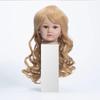 High Temperature Wire Wig Suit 22-23 Inch Reborn Baby Dolls Handmade Smooth Long Hair Doll Accessories