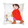 Heidi And Peter Cushion Cover 45x45cm Girl of The Alps Soft Cute Pillows Case Living Room Decoration