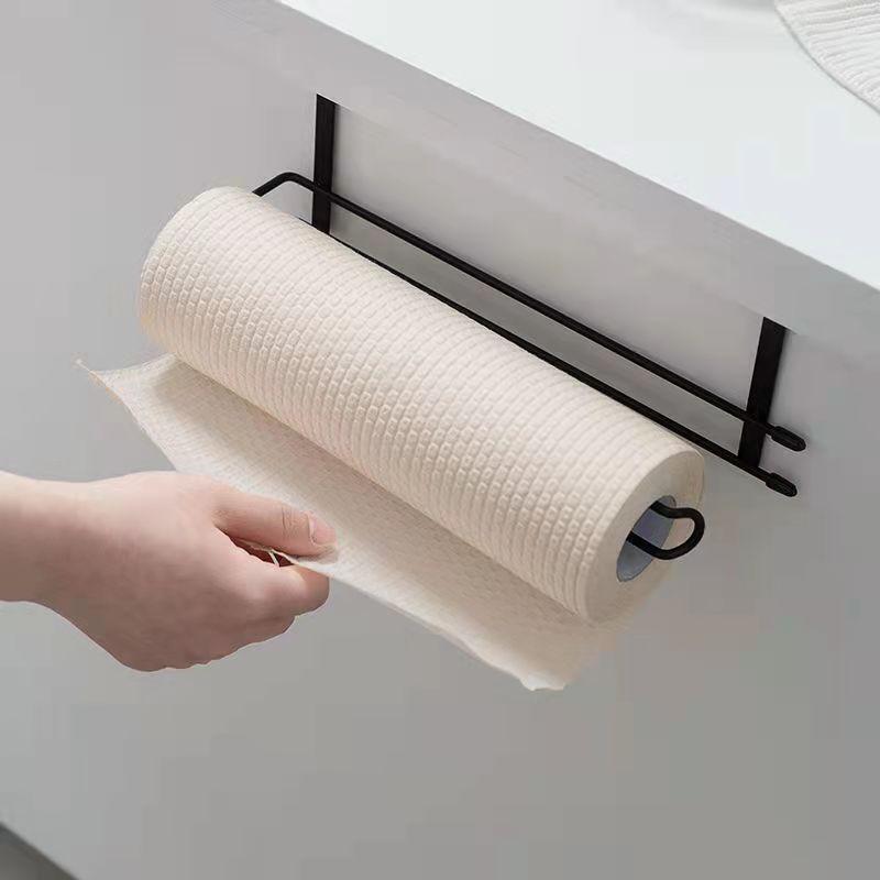 Кухонная вешалка для бумаги Вешалка для полотенец Шкаф для рулонов бумаги Настенная вешалка для хранения салфеток Подвесной органайзер Вешалка Крючок для салфеток