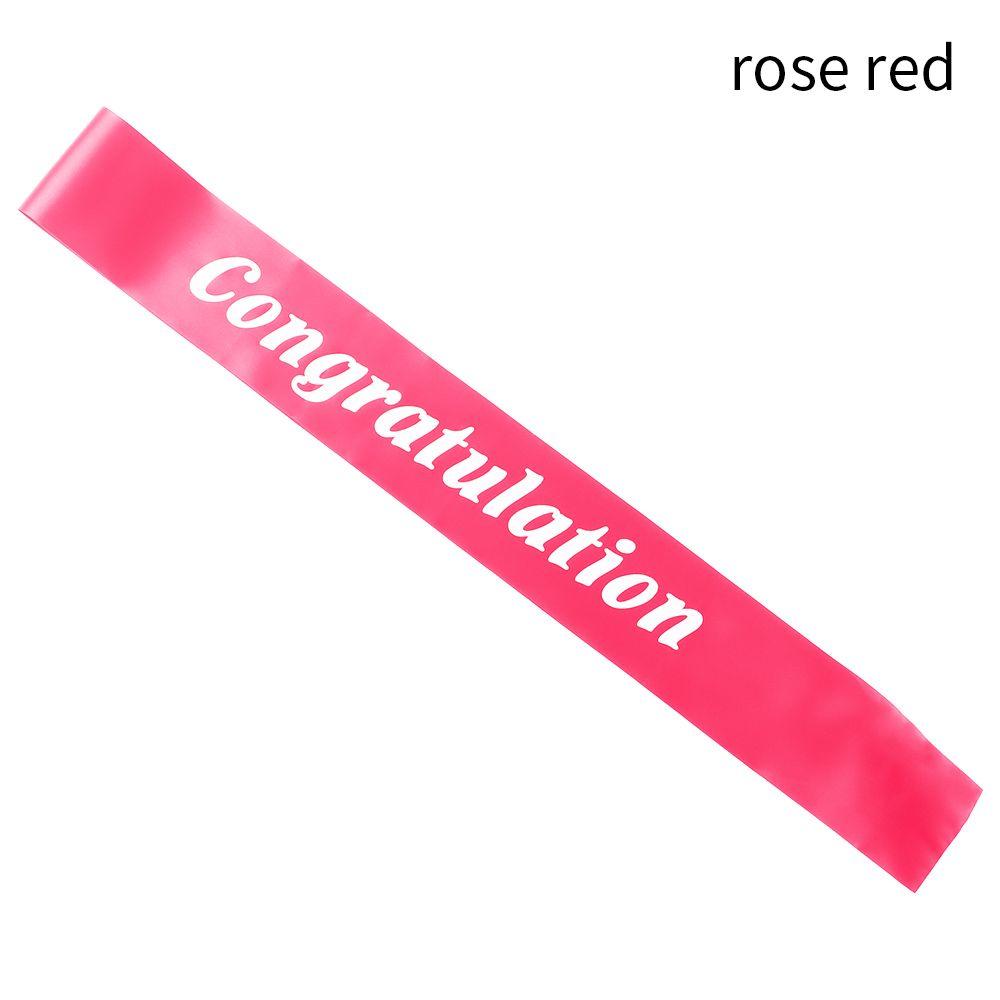 Модный фестиваль Выпускной вечер Аксессуар Плечевой ремень Пояс Украшение Поздравление Пояс