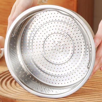 Корзина для пароварки из нержавеющей стали в кастрюле с аксессуарами для скороварки с силиконовой ручкой для рисоварки-скороварки