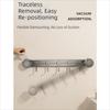 Wall-Mounted Vacuum Suction Cup Hooks 4/6 Hooks Kitchen Storage Hooks  for Home
