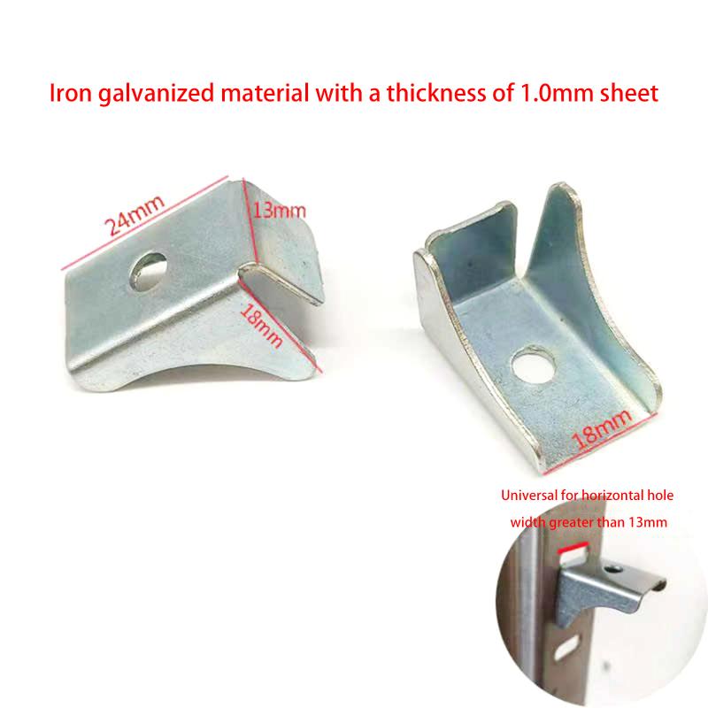 Набор из 10 металлических полочных держателей, треугольная скоба, усиленная замена фурнитуры для картотечных шкафов, шкафчиков, гардеробов
