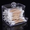 Transparent Cotton Swab Box Makeup Case Boxes
