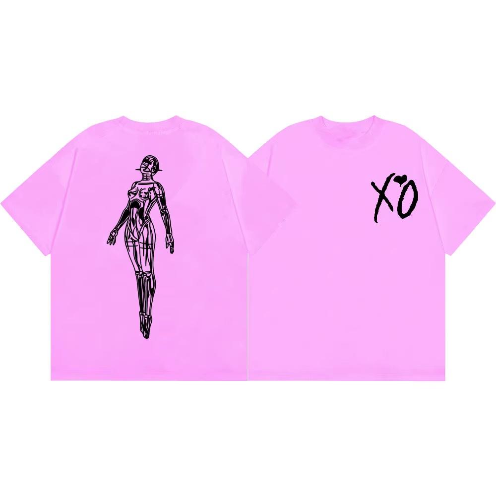 2026 Rapper The Weeknd Merch Tshirt Unisex Unisex Clothing Fashion Hip Hop Short Sleeve Tshirts Summer Casual Loose T Shirts