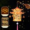 Handheld Chinese Lantern DIY Assembly Handheld Lantern Gifts Palace Lantern  Mid-Autumn Festival