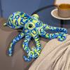 Soft And Huggable Leopard Print Octopus Plush Toy For Kids Ocean-themed Fun