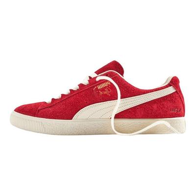 КОНЕЦ. x Clyde OG 50-летие - Красные мужские кроссовки For-All-Time-Red Матовый-Слоновая кость 392302-02