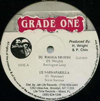 12inch Record BARRINGTON LEVY Ragga Muffin GO009 Grade One US Reggae Ska Dub Used