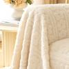 Одеяло для дивана, не царапающееся, осенне-зимнее, универсальное плюшевое, полностью завернутое, полное полотенце