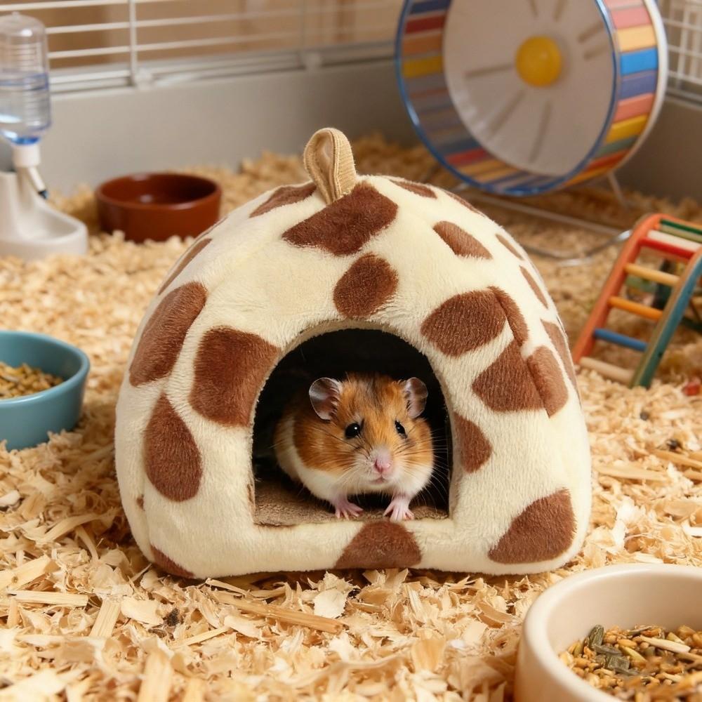 Coral Fleece Hamster Hideaway Cold-Resistant Pet Parrot Nest New Pet Bedding Indoor Use