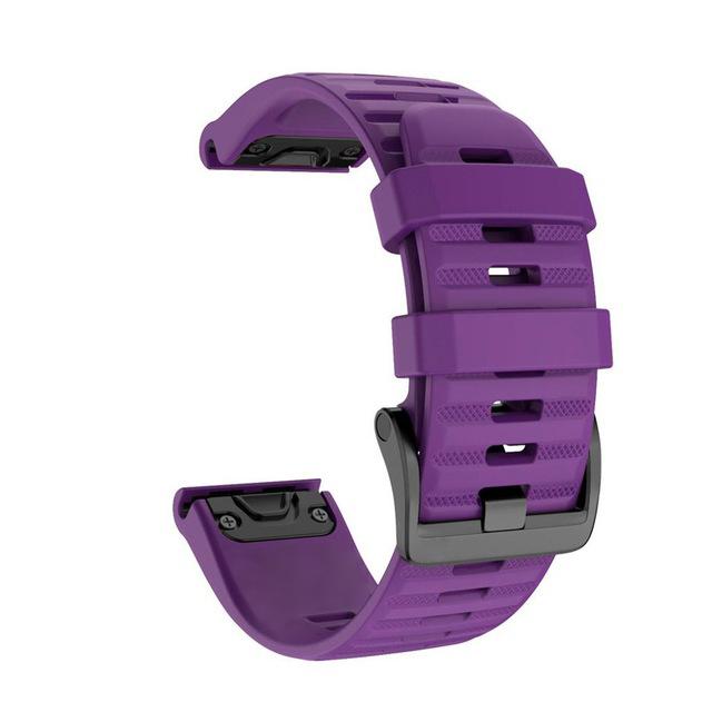 20 22 26mm Silicone Watchband Strap For Garmin Fenix 7X 7 7S Pro 5 5X 5S Plus 6X 6 6S Epix Smartwatch Wristband Easyfit Bracelet