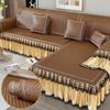 Summer Rattan Sofa Cushion Cooler Cooling Anti-Bacteria Cushion Non-Slip All-Inclusive Universal Living Room Sofa Cover