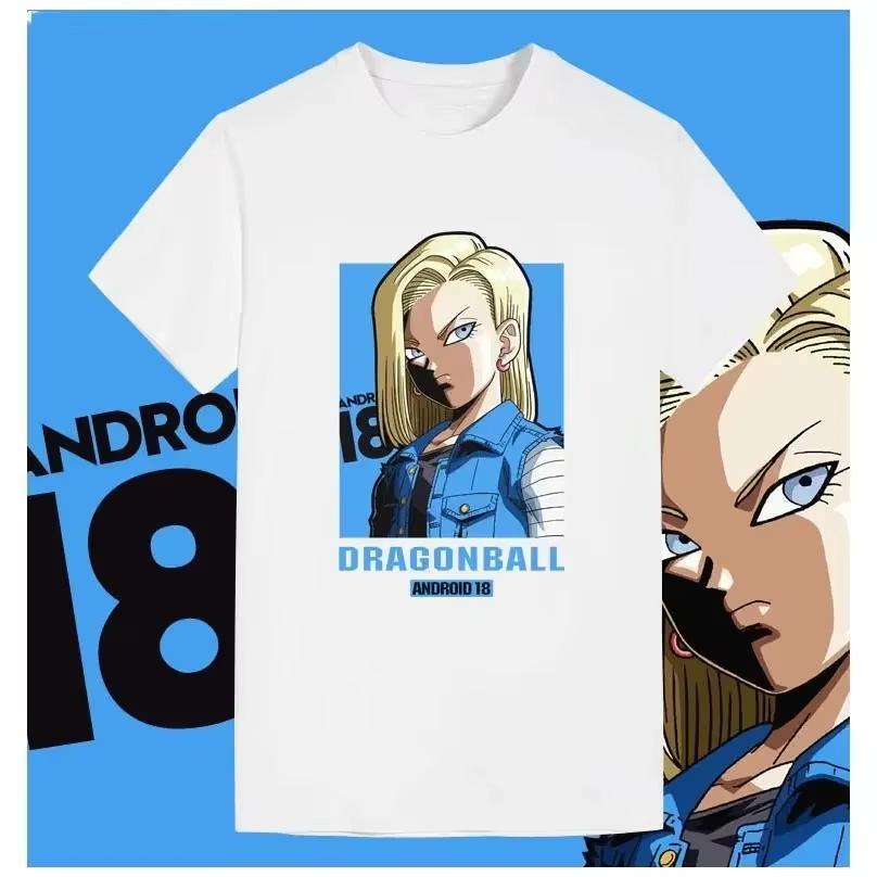 2026 новый Недавно выпущенная хлопковая футболка Dragon Ball в горячей распродаже