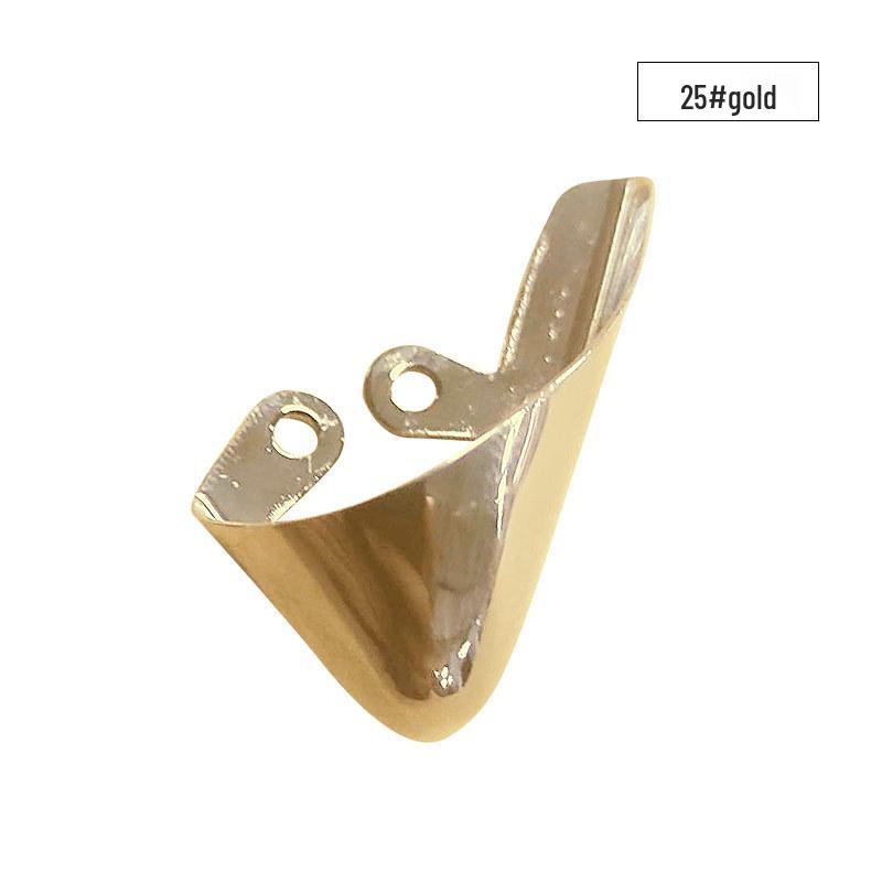 Женский протектор для высоких каблуков с острым носком - Кожаная декоративная накладка против ударов с металлическим наконечником для защиты обуви.